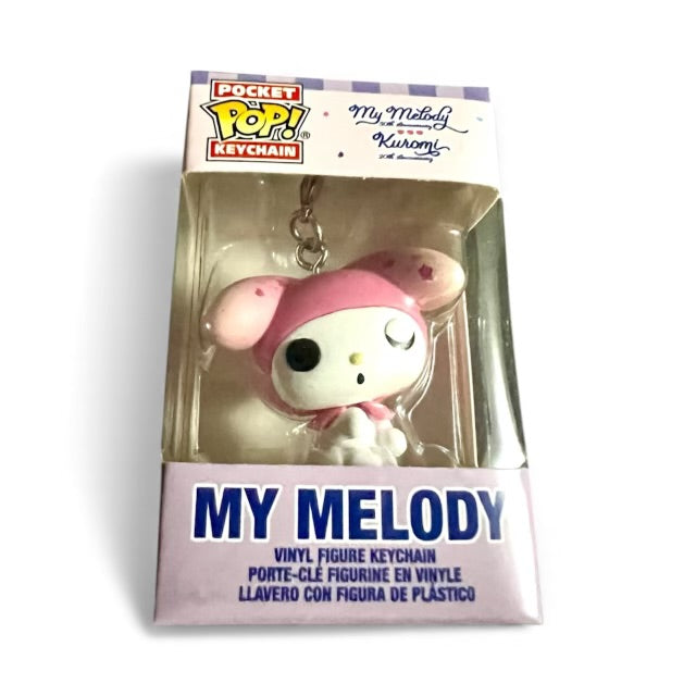 Hello Kitty Kuromi 20th Anniversary My Melody Funko Pocket Pop! Key Chain