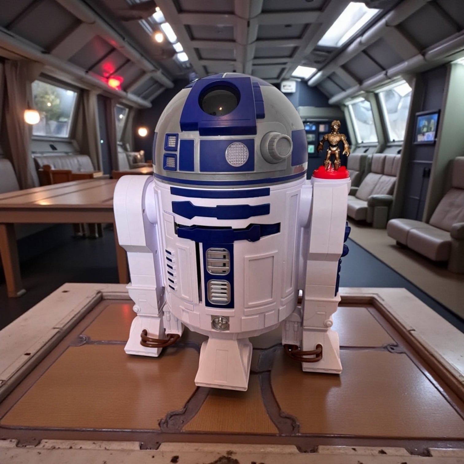 Fisher-Price Imaginext Star Wars Large R2-D2 Figure – Interactive Kids & Preschool Toy